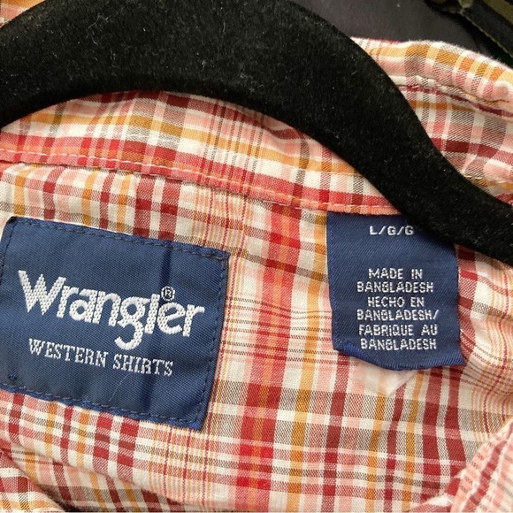 Wrangler Western Shirt | Size L - Picture 3 of 5